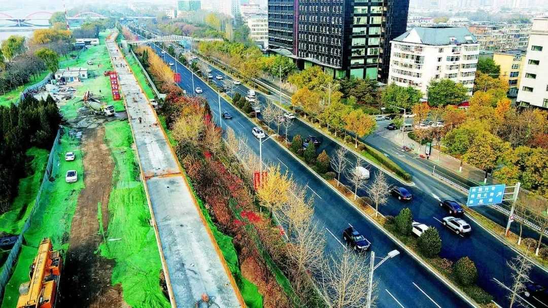濱河自行車(chē)專(zhuān)用道主體完工，今年可運(yùn)行 